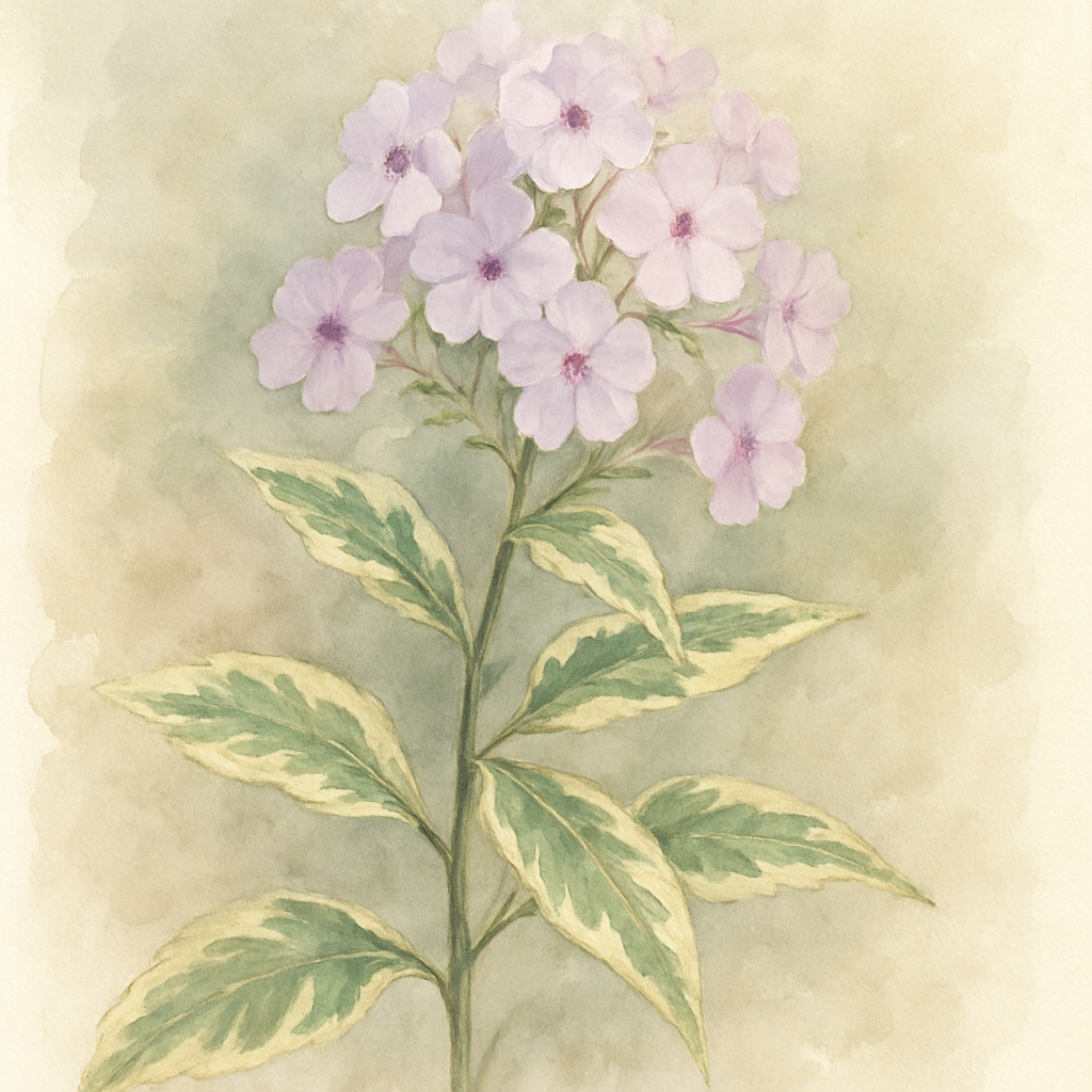Phlox paniculata 'Norah Leigh'