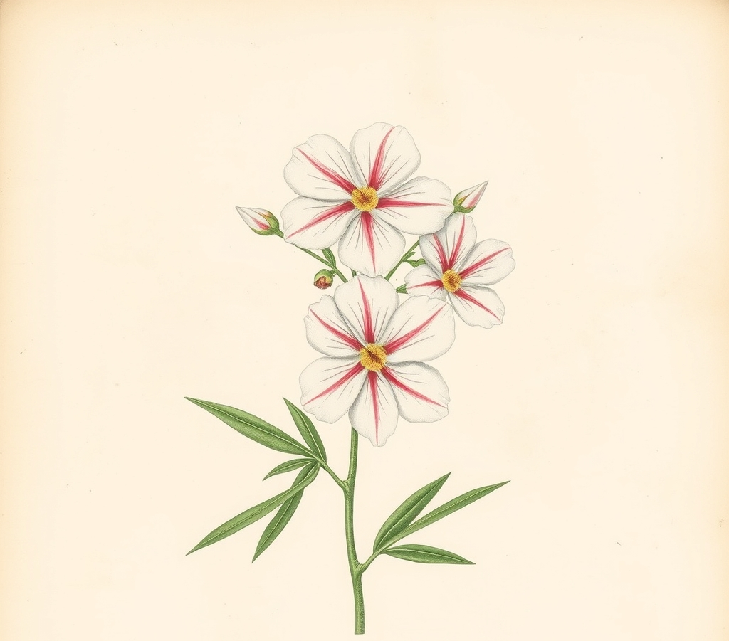 Phlox paniculata ‘Harlequin’