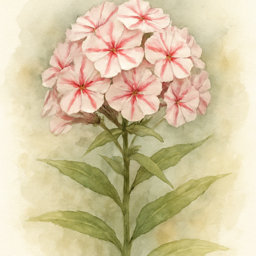 Phlox paniculata ‘Harlequin’