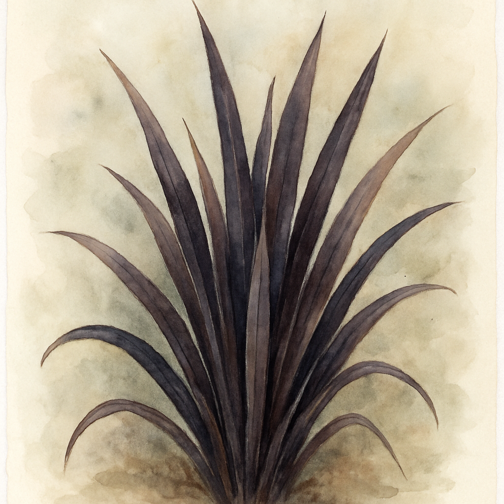 Phormium 'Black Velvet'