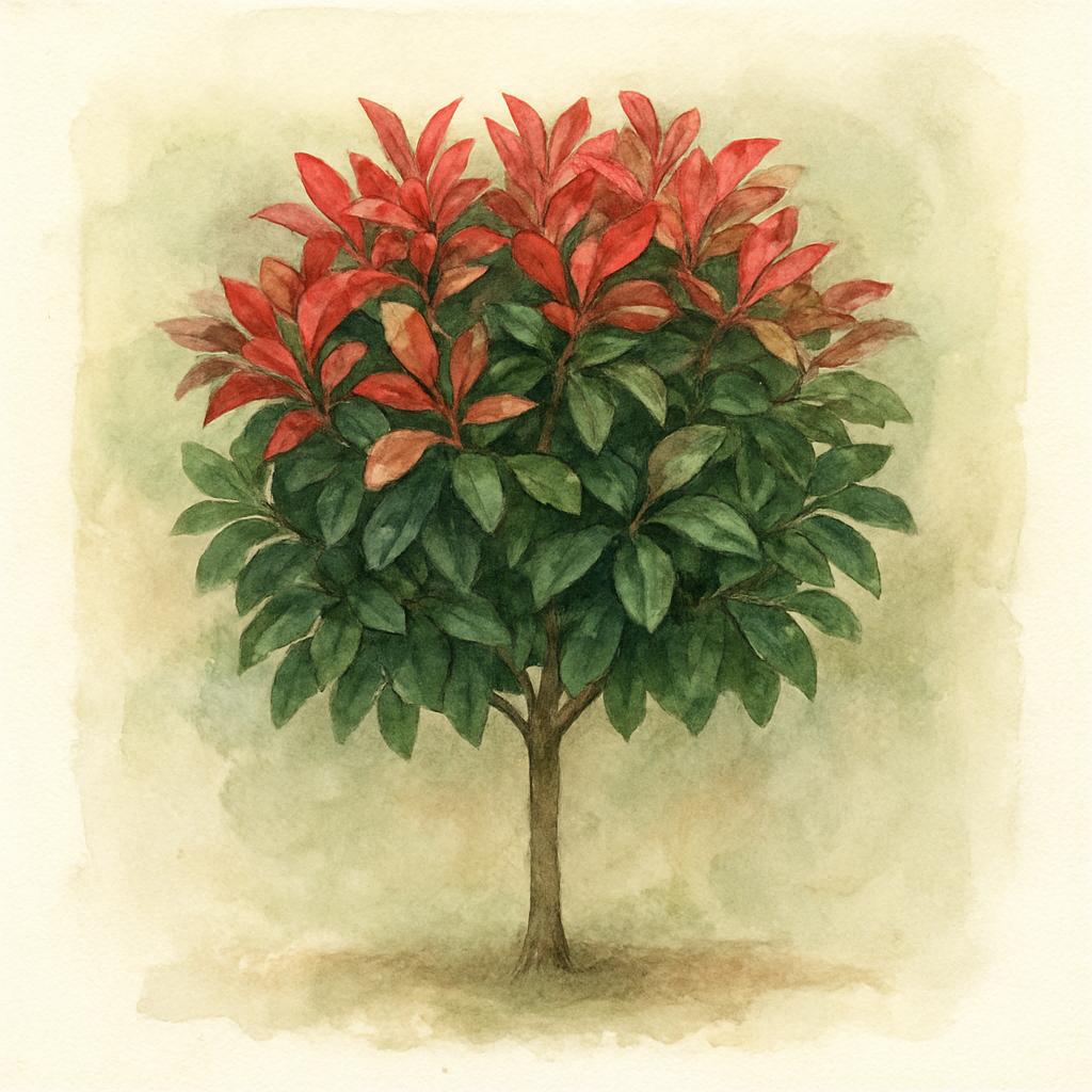 Photinia 'Red Robin' (pleached)