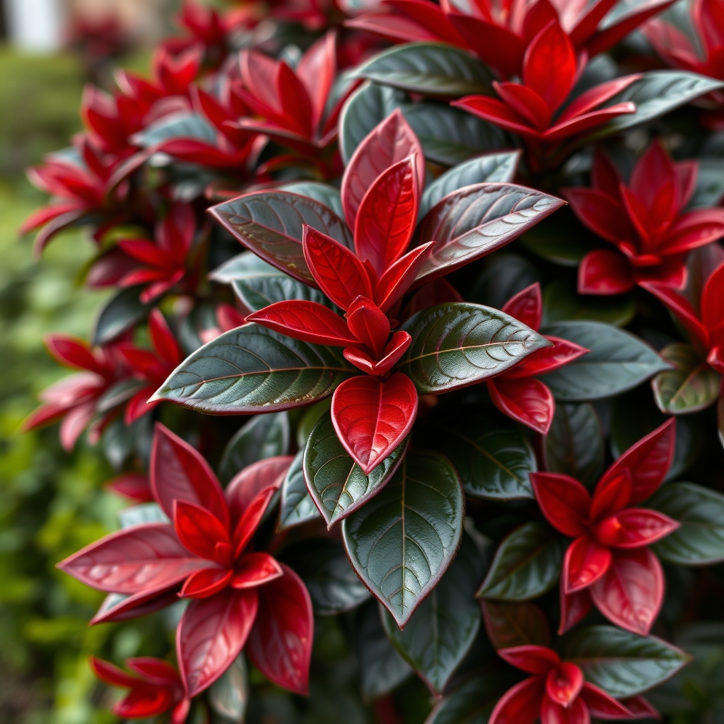 Short Pleached Photinia 'Red Robin'