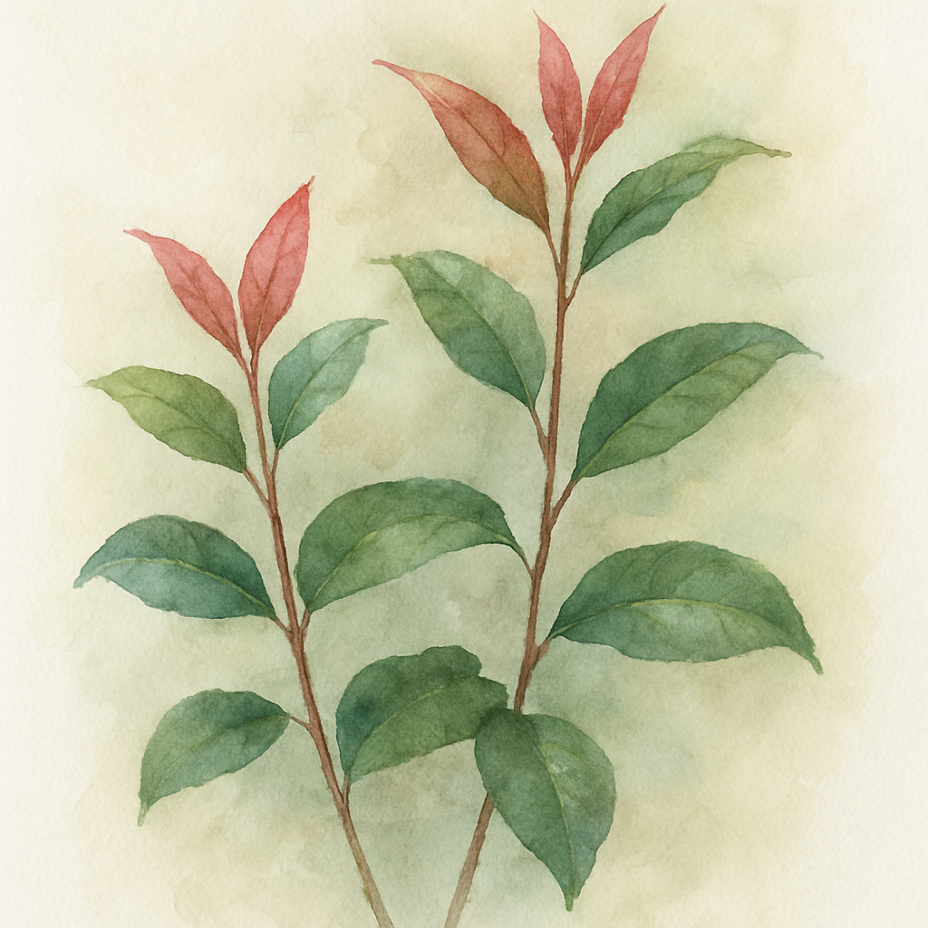 Trio of Small Photinia