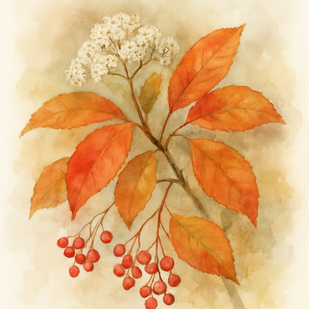 Photinia villosa Oriental Photinia
