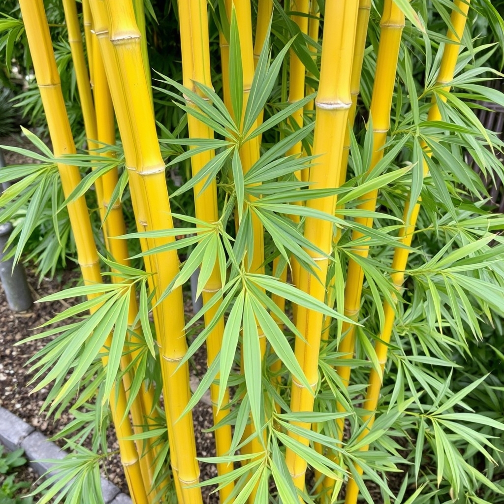 Phyllostachys aureosulcata ‘Aureocaulis’