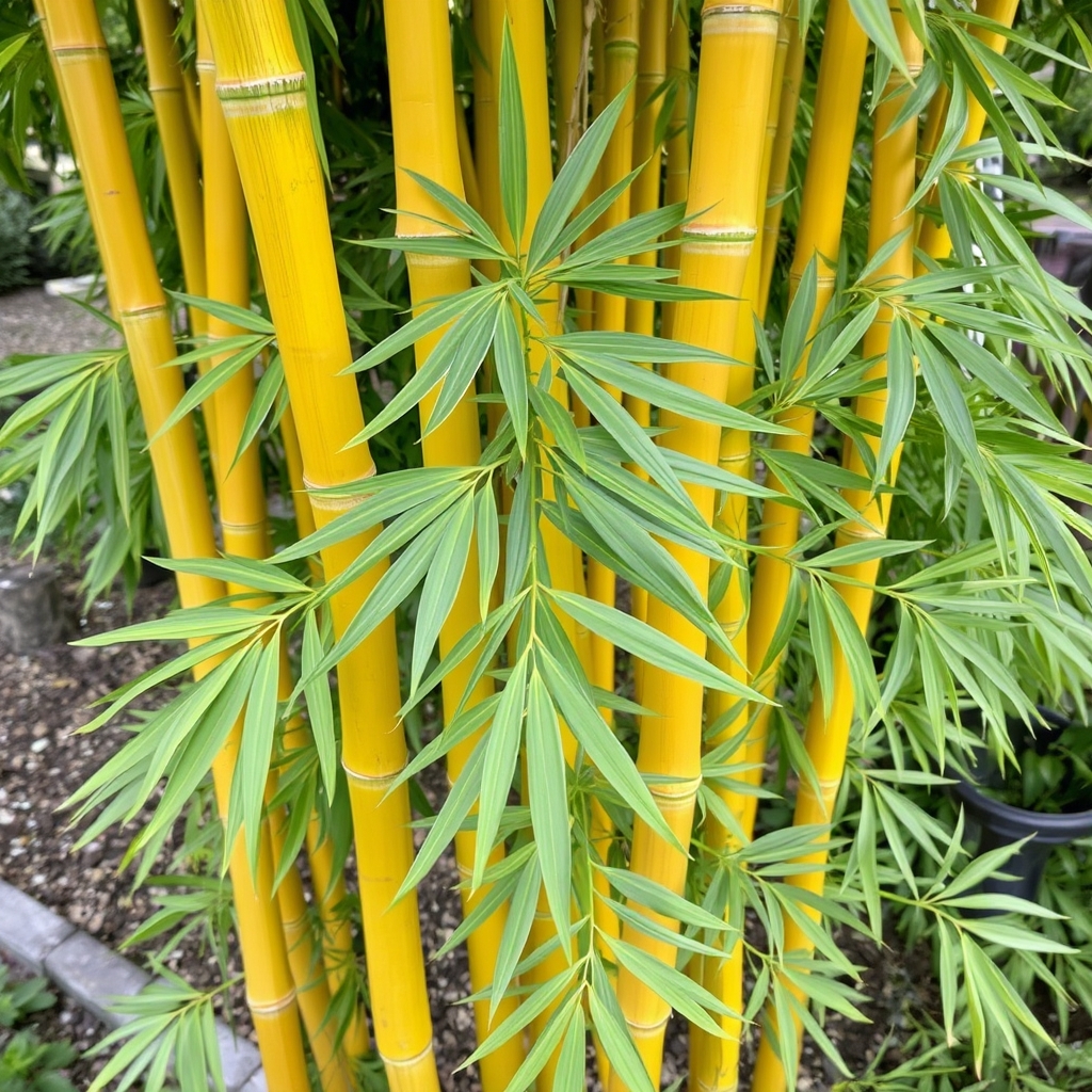 Phyllostachys bambusoides ‘Holochrysa’