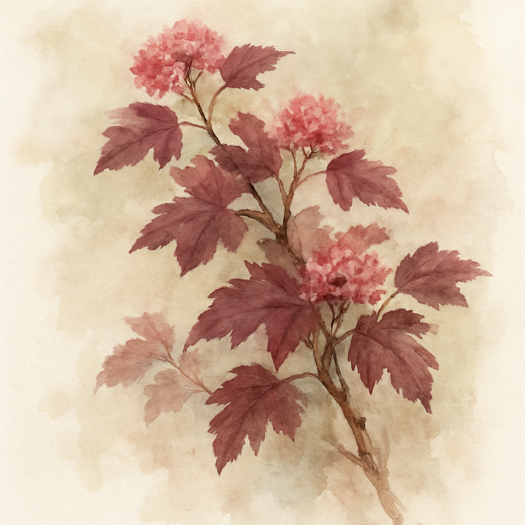 Physocarpus opulifolius 'Lady in Red'