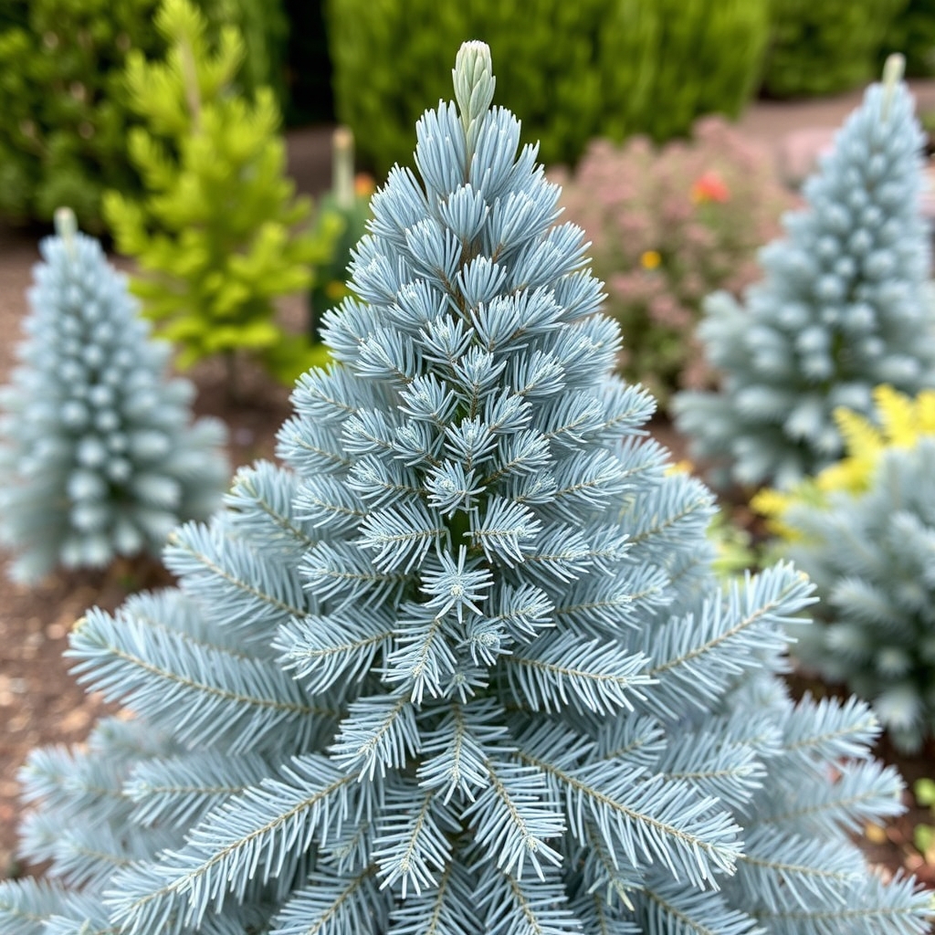 Picea pungens 'Fat Albert' Tree