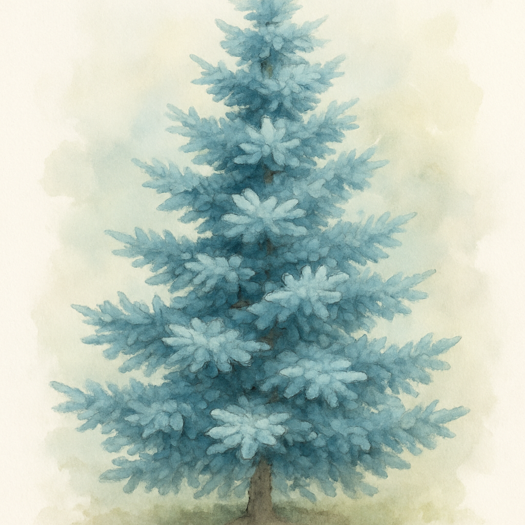 Picea pungens 'Hoopsii' Tree