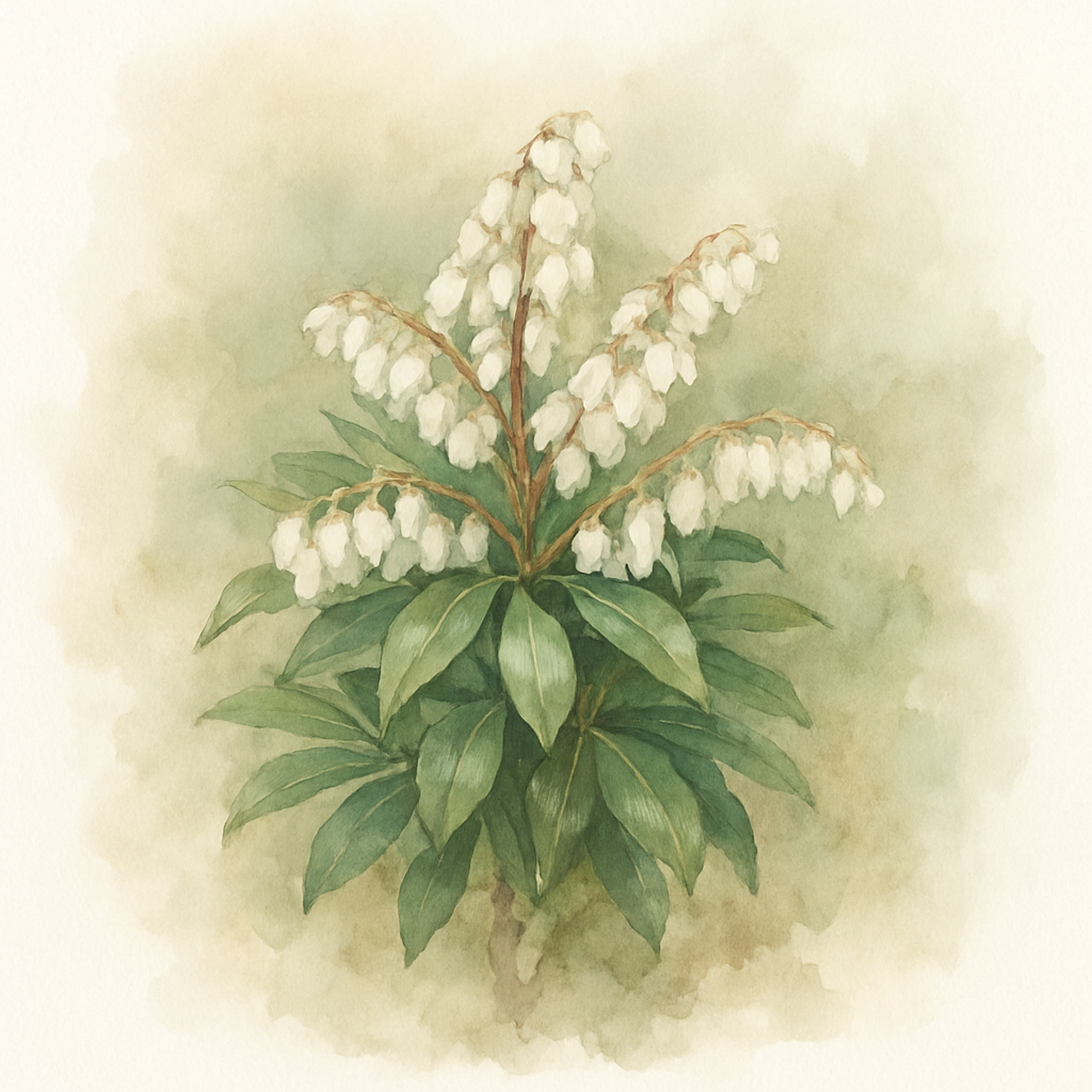 Pieris japonica Debutante