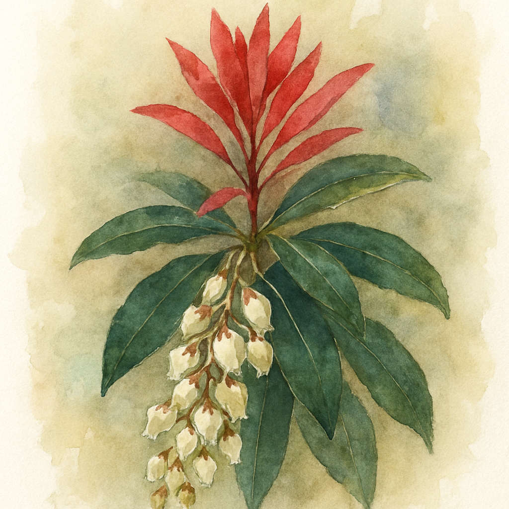 Pieris japonica Mountain Fire Forest Flame