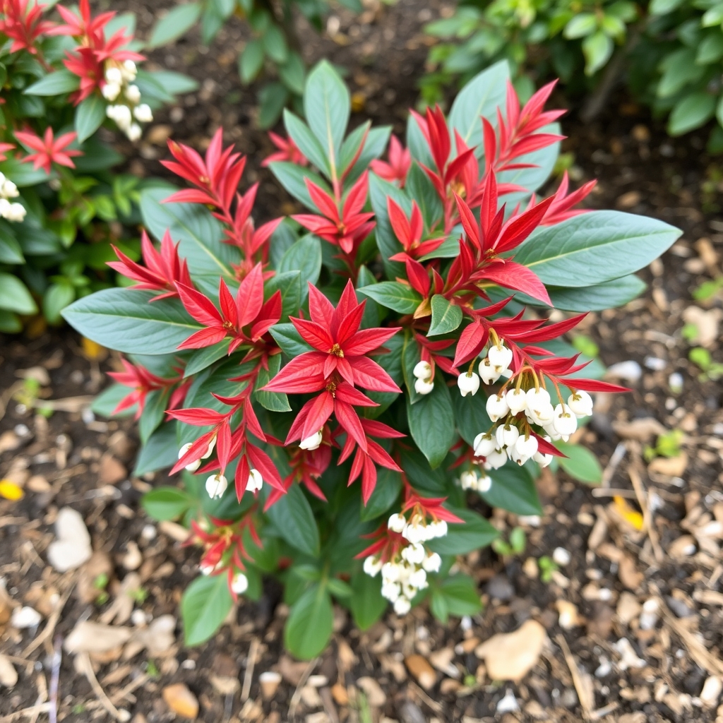 Pieris japonica Mountain Fire