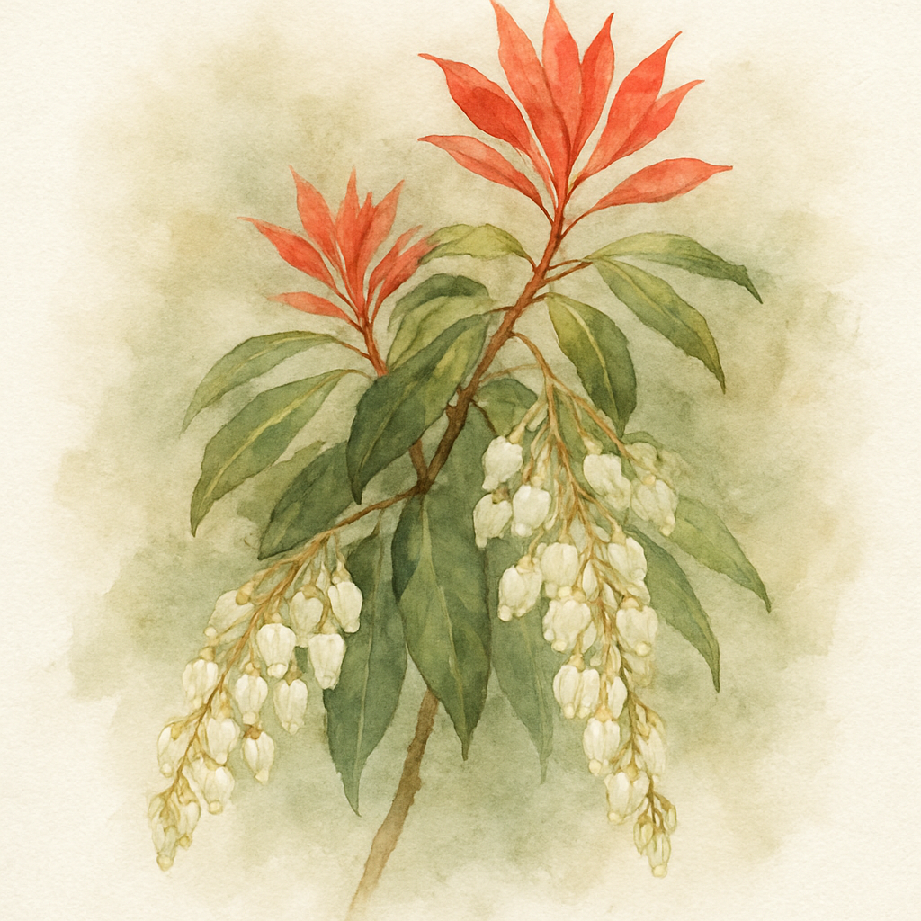Pieris japonica Mountain Fire