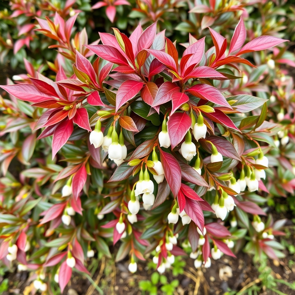 Pieris japonica Red Mill