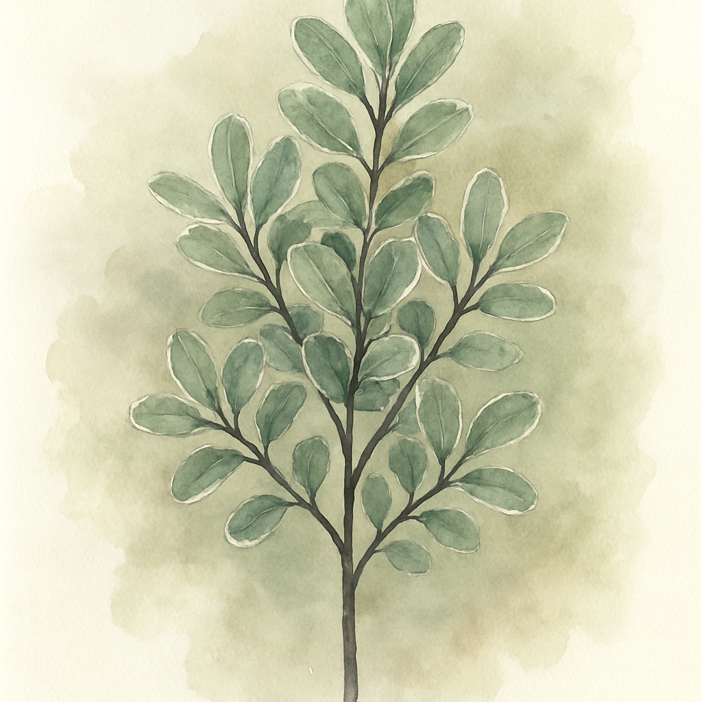 Pittosporum 'Silver Queen'