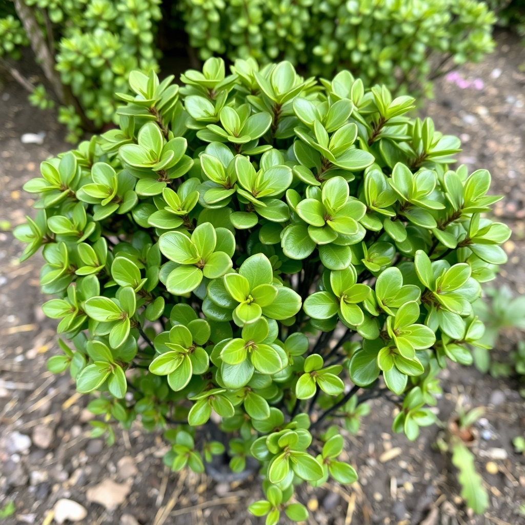 Pittosporum tenuifolium evergreen bushes