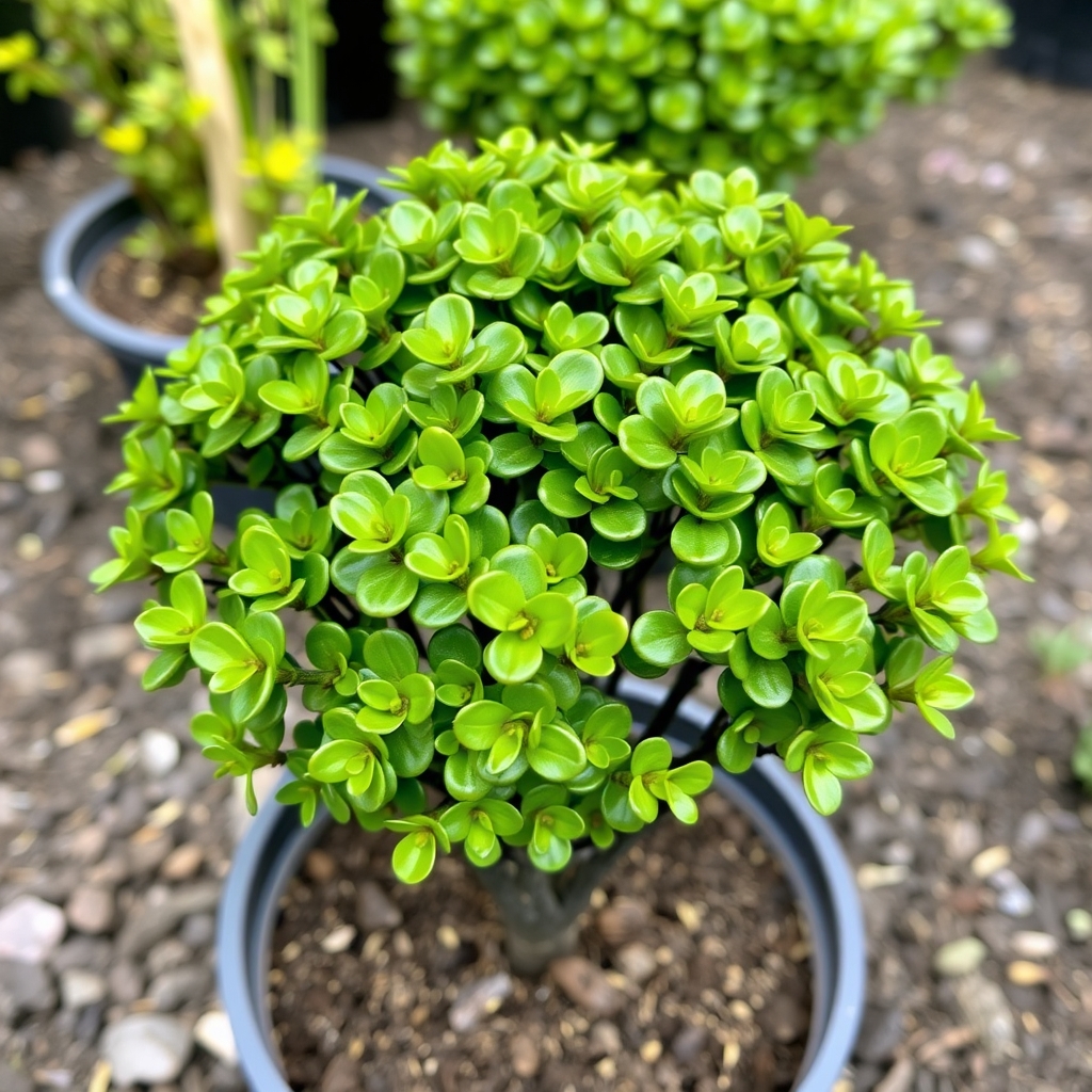 Pittosporum Tenuifolium Golf Ball Potted Hedging 4/8in 10/