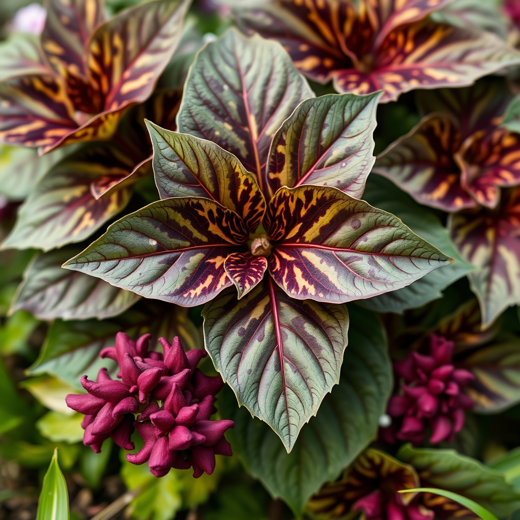 Podophyllum versipelle ‘Spotty Dotty’
