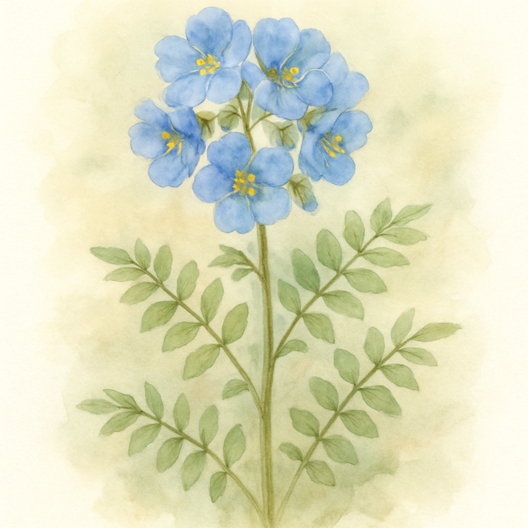 Polemonium 'Blue Pearl'