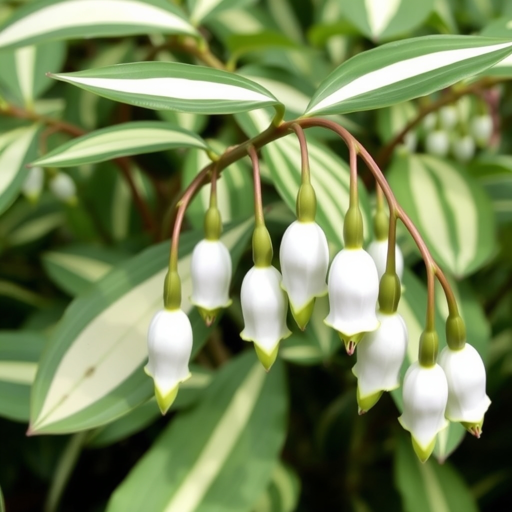 Polygonatum odoratum 'Kayaba Niskiki'