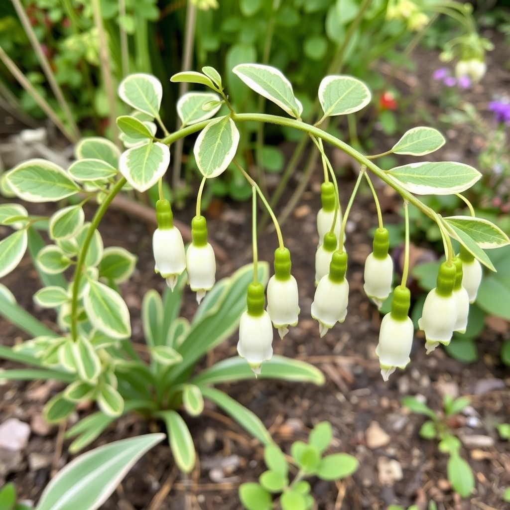 Polygonatum odoratum 'Koudanishiki'