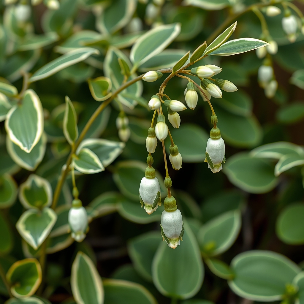 Polygonatum odoratum var. pluriflorum ‘Variegatum’ AGM