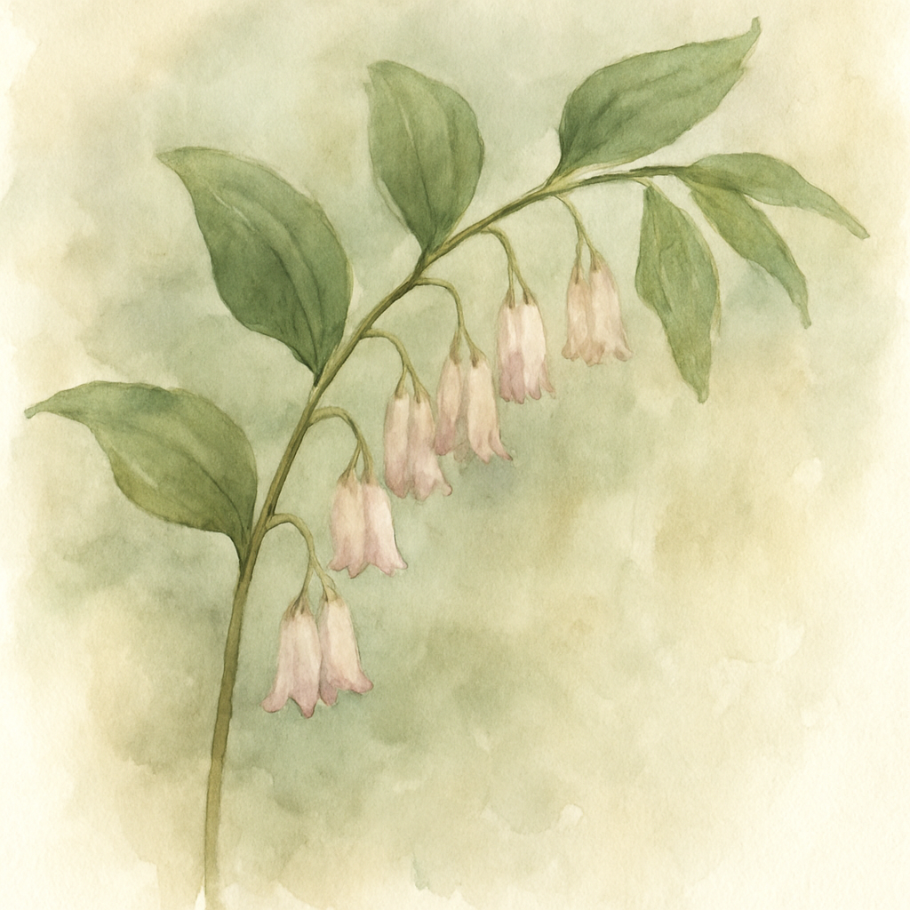 Polygonatum roseum
