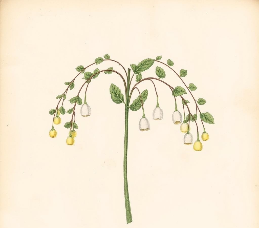 Polygonatum verticillatum var rubrum