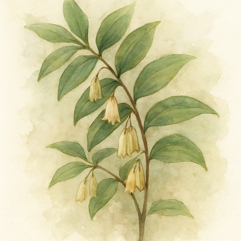 Polygonatum verticillatum var rubrum