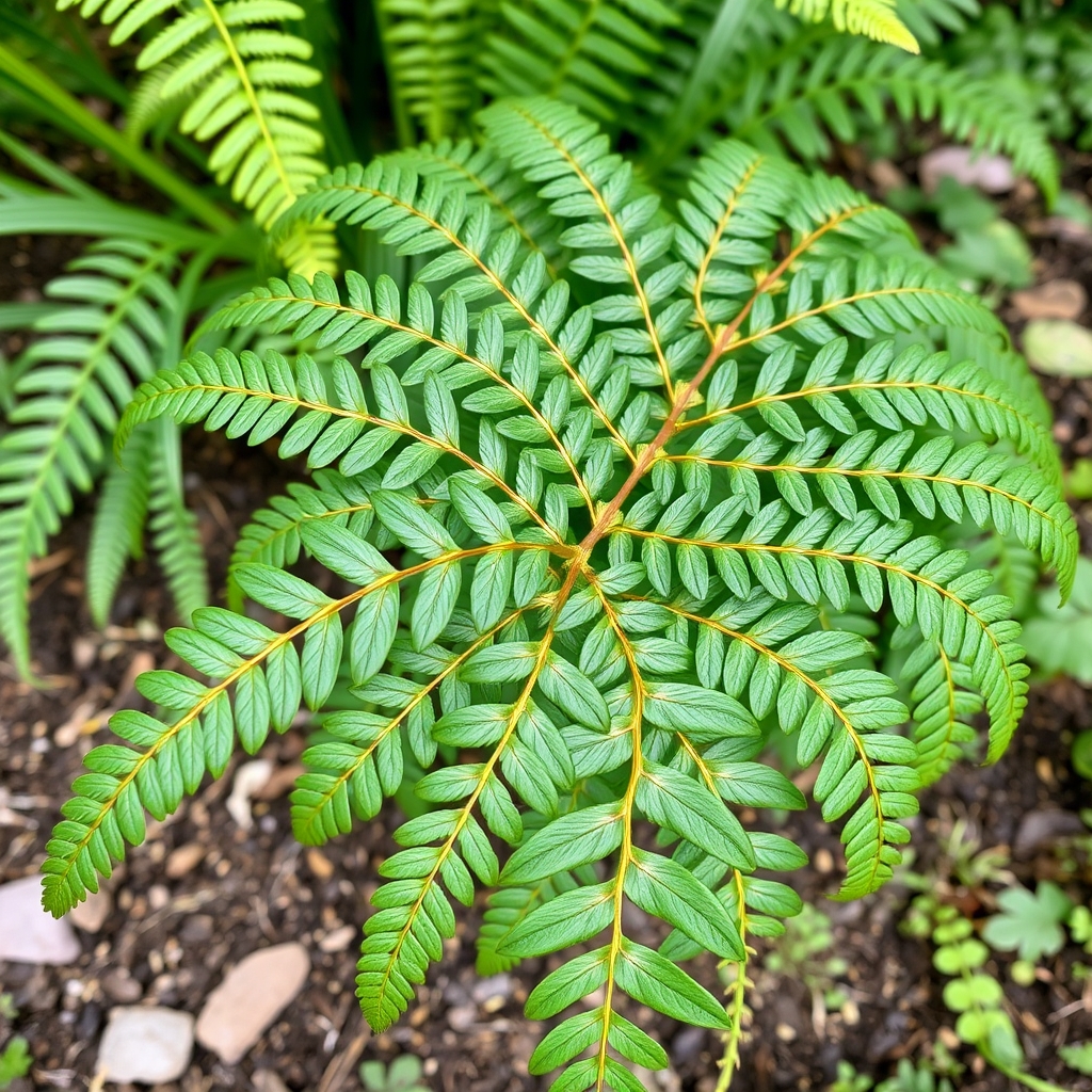 Polystichum makinoi