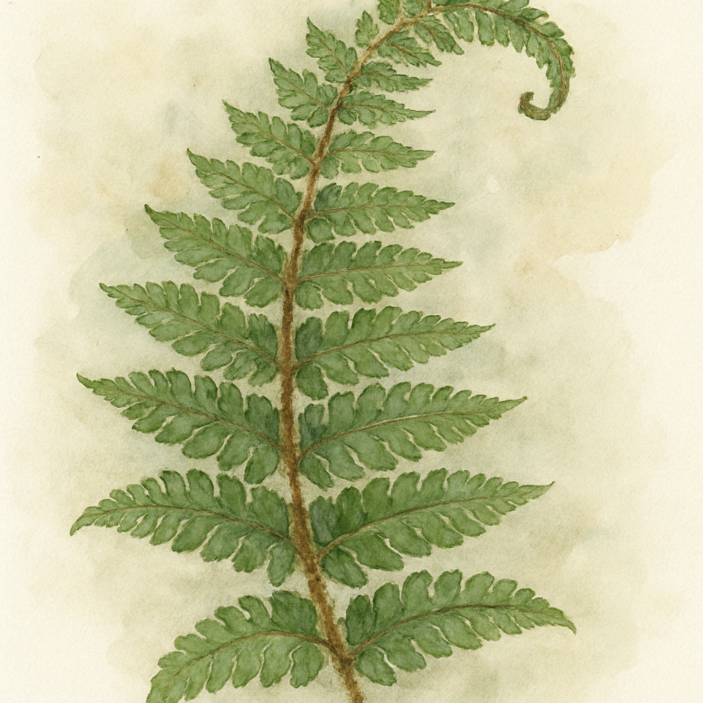 Polystichum polyblepharum