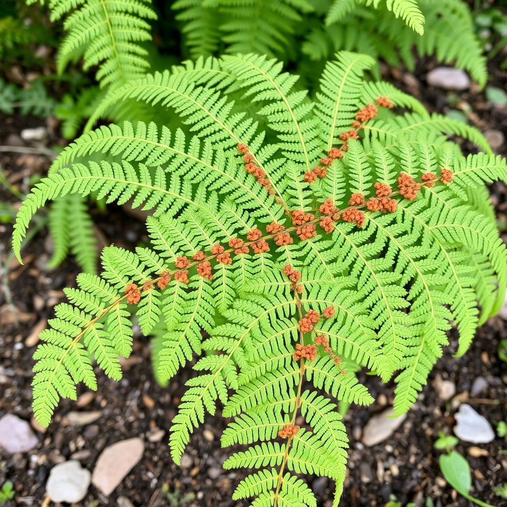 Polystichum setiferum 'David Howard'