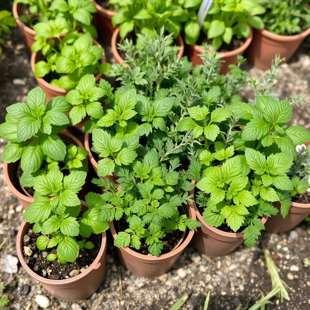 Popular culinary herbs