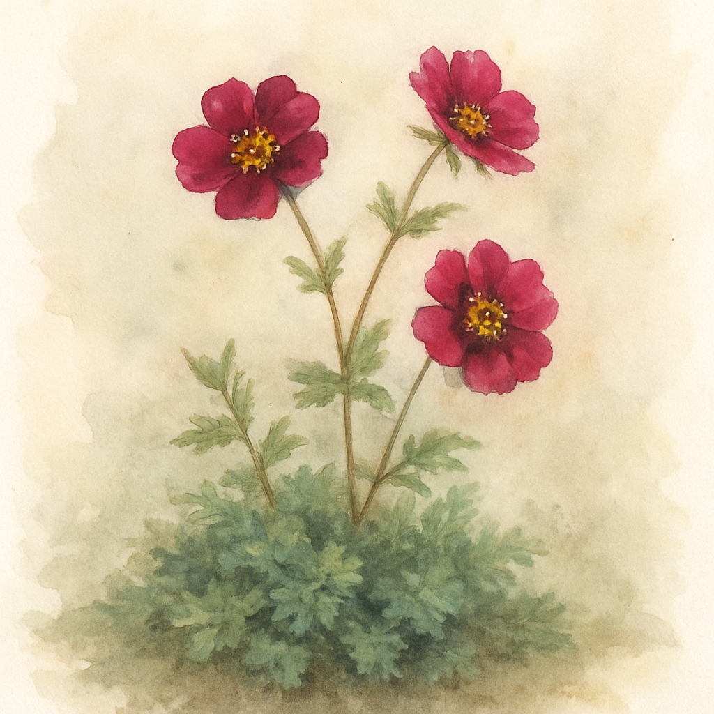 Potentilla atrosanguinea
