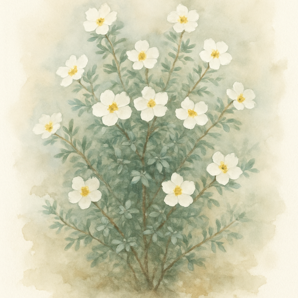 Potentilla fruticosa Abbotswood