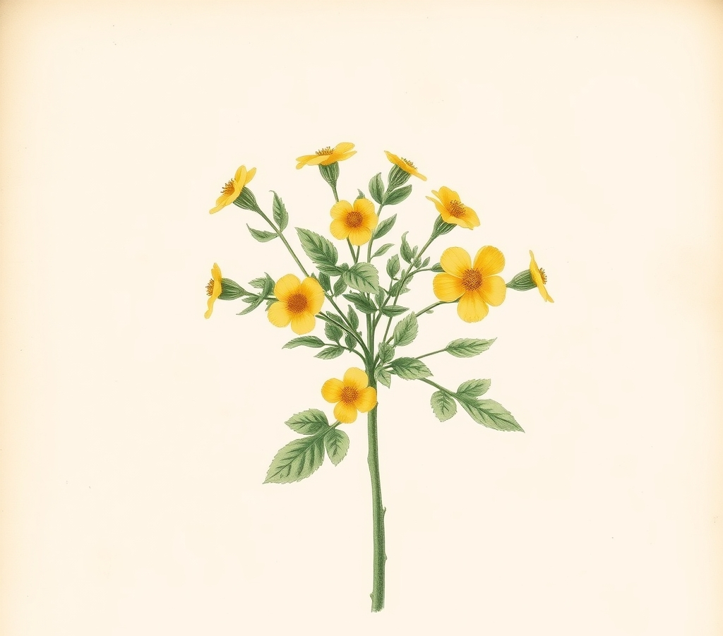 Potentilla fruticosa Double Punch Gold Shrubby Cinquefoil
