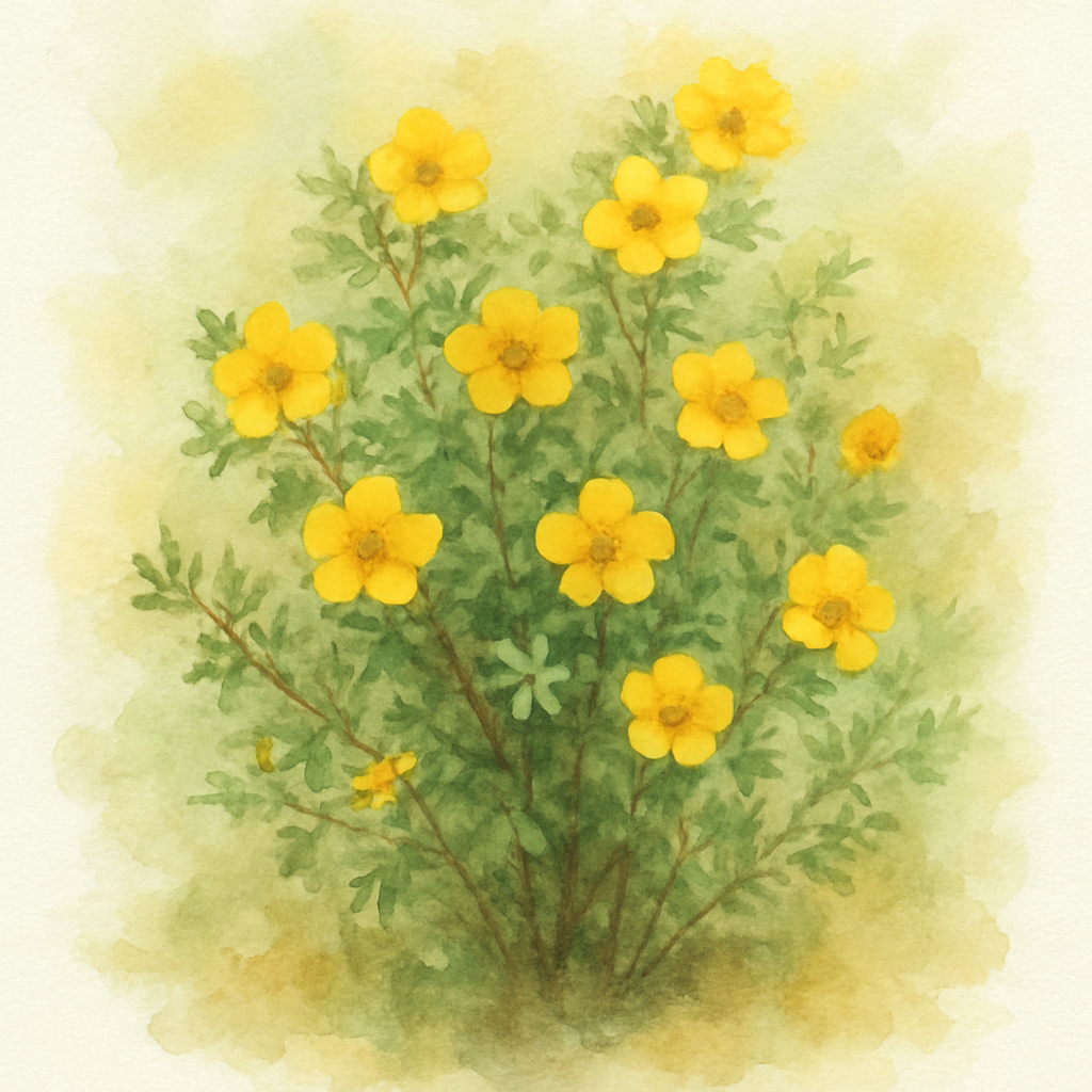 Potentilla Goldfinger