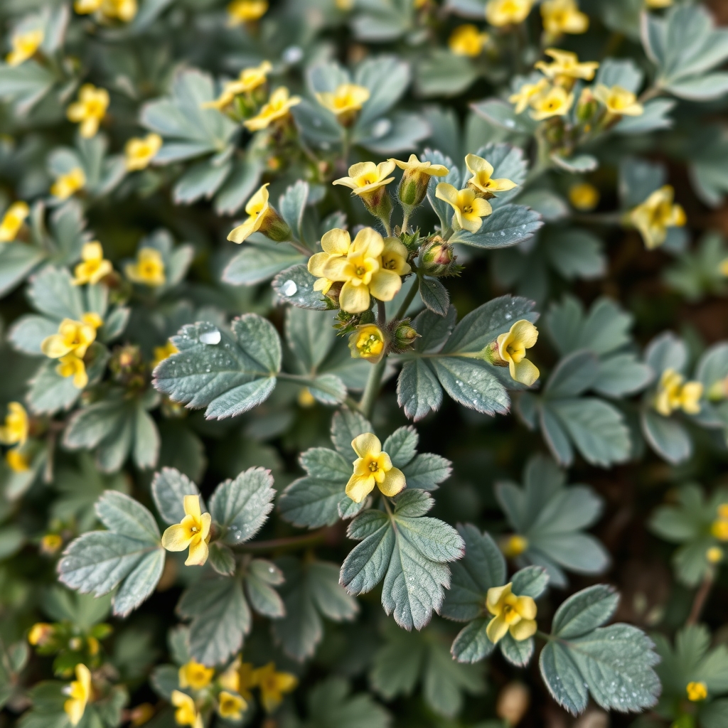 Potentilla fruticosa 'Primrose Beauty' AGM