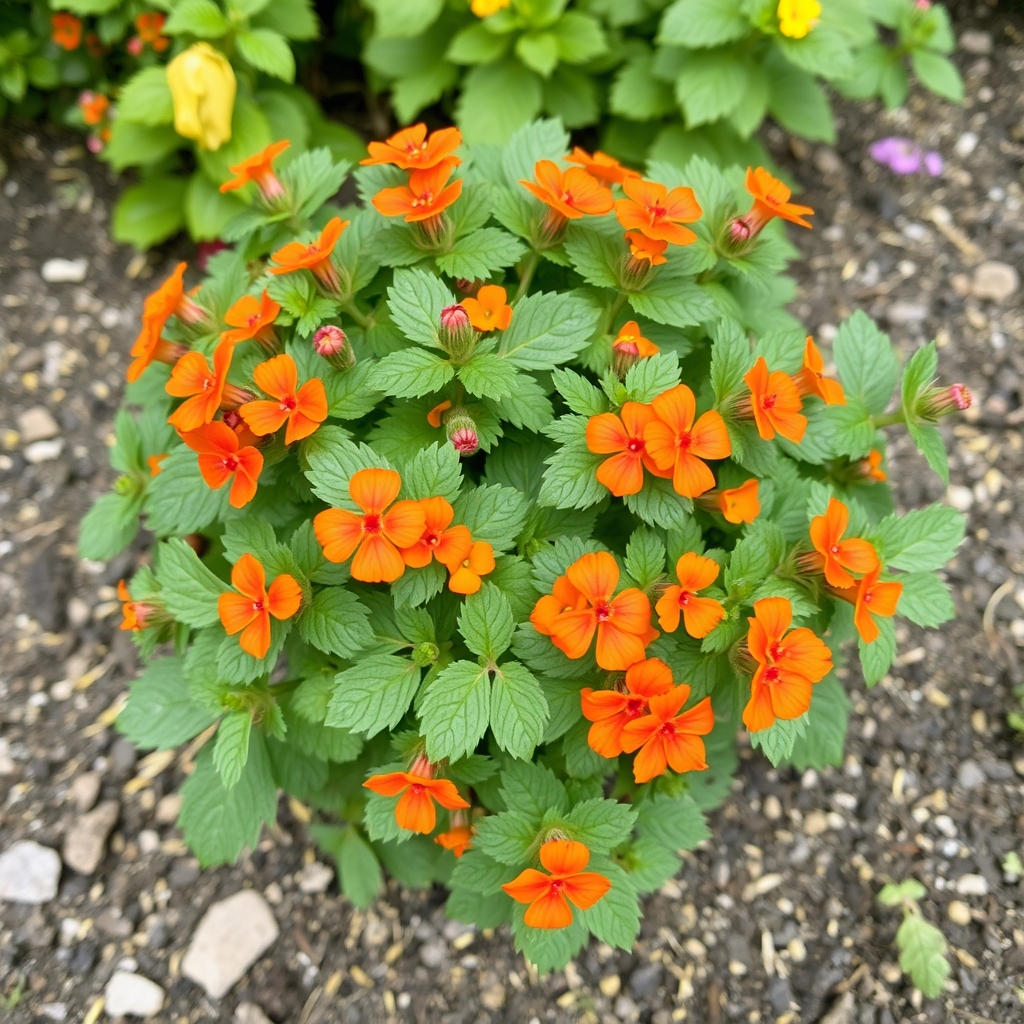 Potentilla fruticosa Red Ace