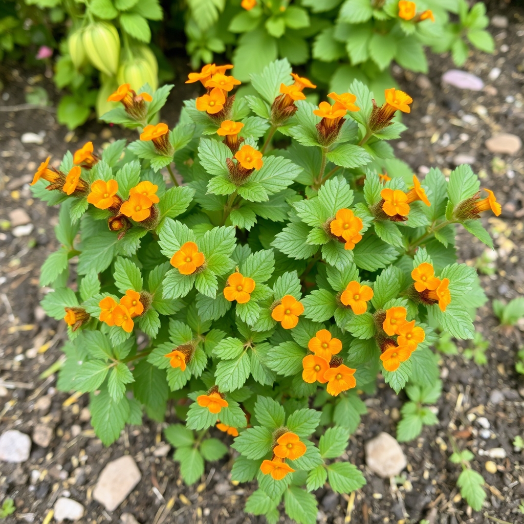 Potentilla fruticosa Tangerine