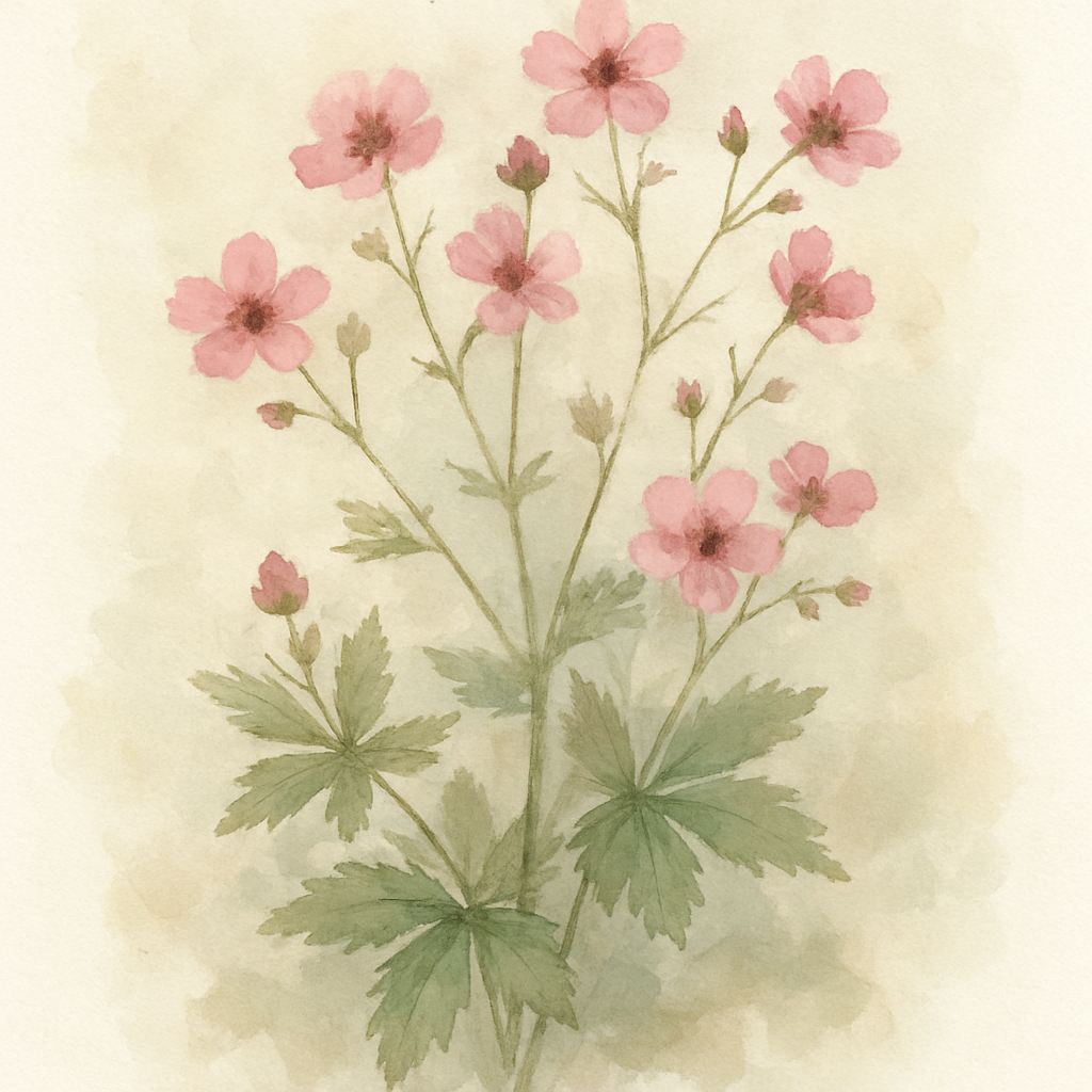 Potentilla nepalensis 'Miss Willmott' - Hardy Perennial Plant