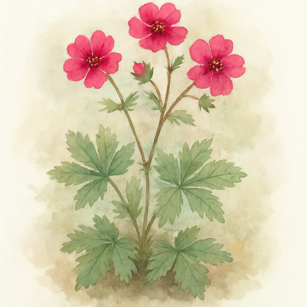 Potentilla nepalensis 'Ron McBeath'