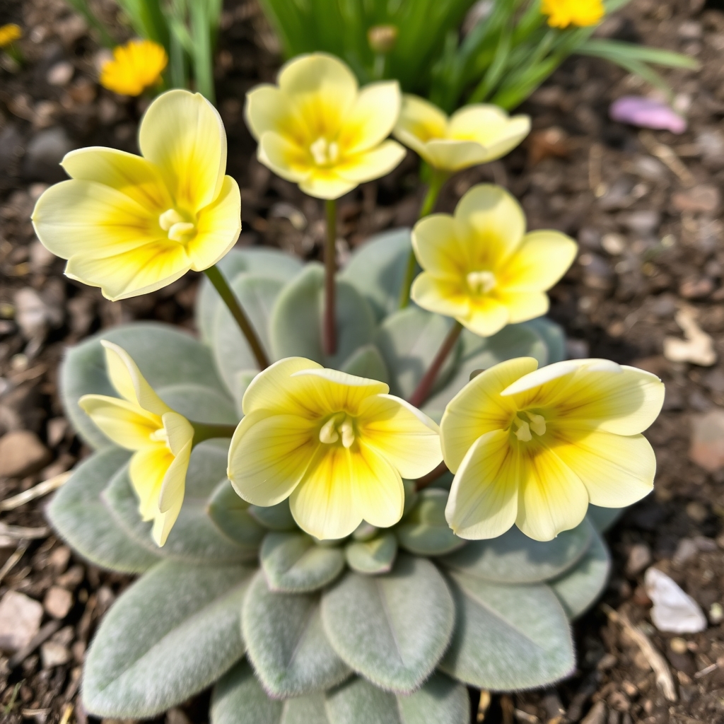 Primula auricula ‘Elsie May’