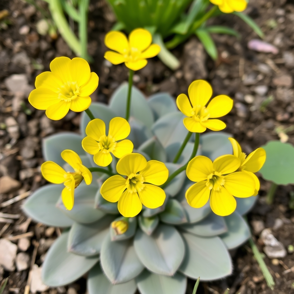 Primula auricula ‘Forest Buttercup’