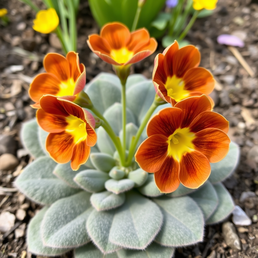 Primula auricula ‘Forest Pecan’