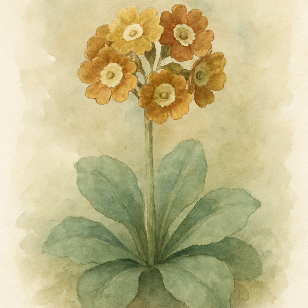 Primula auricula ‘Forest Thatch’