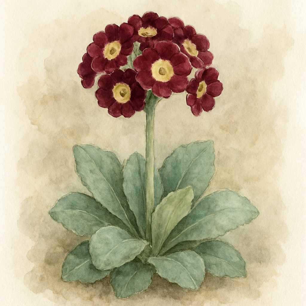 Primula auricula ‘Langley Park’