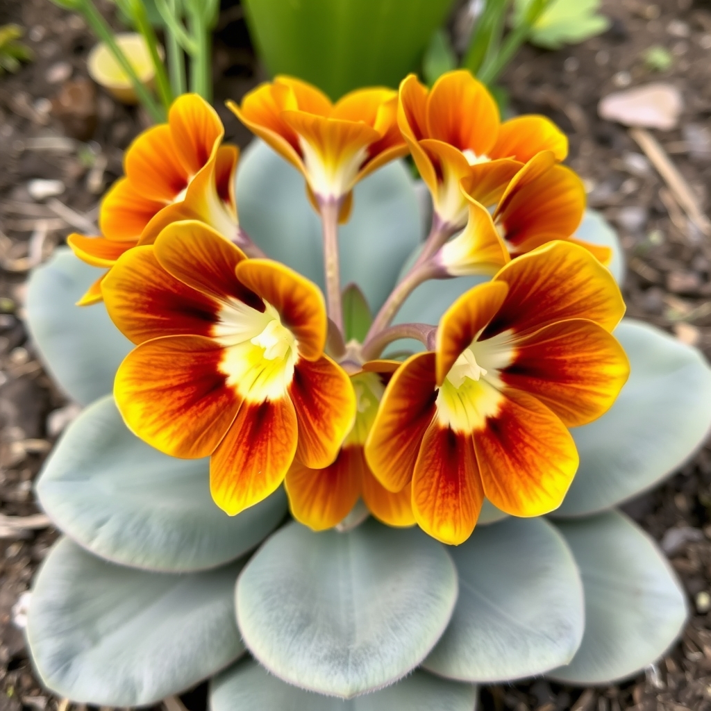 Primula auricula ‘Lincoln Bullion’