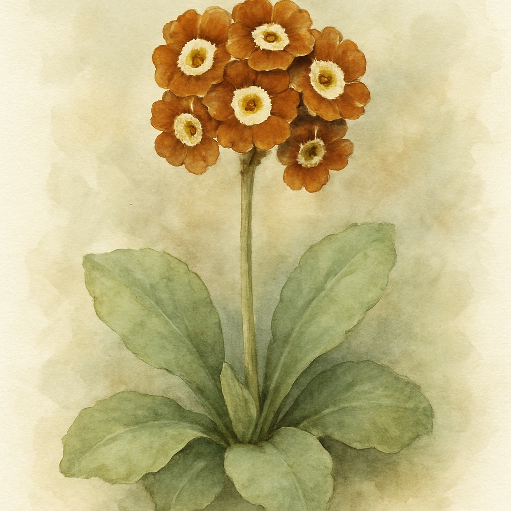 Primula auricula ‘Lincoln Bullion’