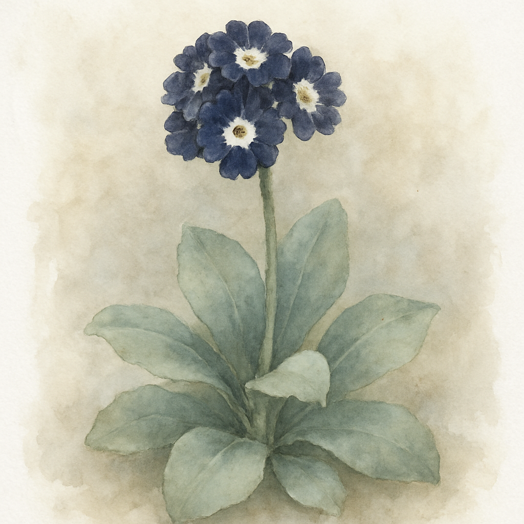 Primula auricula ‘Nocturne’